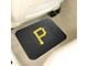 Utility Mat with Pittsburgh Pirates Logo; Black (Universal; Some Adaptation May Be Required)