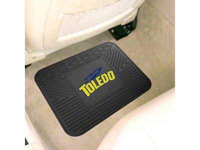 Utility Mat with University of Toledo Logo; Black (Universal; Some Adaptation May Be Required)