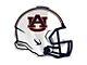 Auburn University Embossed Helmet Emblem; Blue and Orange (Universal; Some Adaptation May Be Required)