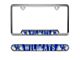 Embossed License Plate Frame with University of Kentucky Logo; Blue (Universal; Some Adaptation May Be Required)