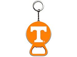 Keychain Bottle Opener with University of Tennessee Logo; Orange