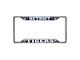 License Plate Frame with Detroit Tigers Logo; Navy (Universal; Some Adaptation May Be Required)