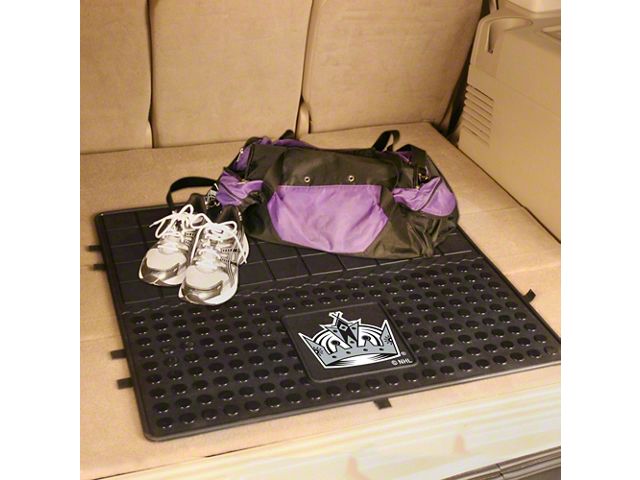 Molded Trunk Mat with Los Angeles Kings Logo (Universal; Some Adaptation May Be Required)
