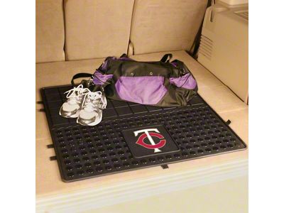 Molded Trunk Mat with Minnesota Twins Logo (Universal; Some Adaptation May Be Required)