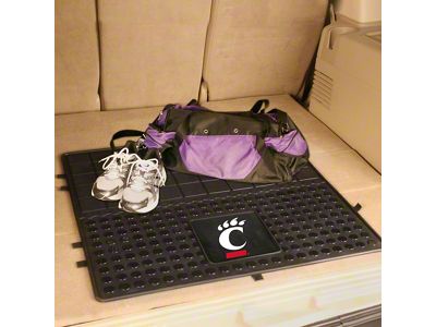 Molded Trunk Mat with University of Cincinnati Logo (Universal; Some Adaptation May Be Required)