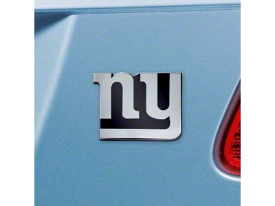 New York Giants Emblem; Chrome (Universal; Some Adaptation May Be Required)