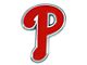 Philadelphia Phillies Emblem; Red (Universal; Some Adaptation May Be Required)