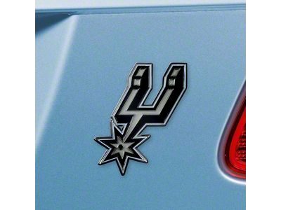 San Antonio Spurs Emblem; Black (Universal; Some Adaptation May Be Required)