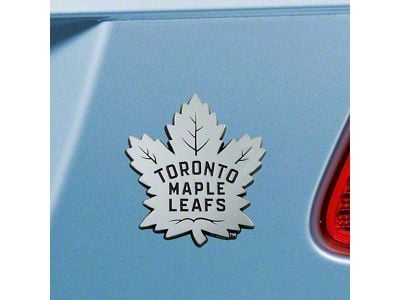 Toronto Maple Leafs Emblem; Chrome (Universal; Some Adaptation May Be Required)