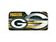 Windshield Sun Shade with Green Bay Packers Logo; Green (Universal; Some Adaptation May Be Required)