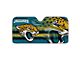 Windshield Sun Shade with Jacksonville Jaguars Logo; Teal (Universal; Some Adaptation May Be Required)