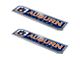 Auburn University Embossed Emblems; Blue (Universal; Some Adaptation May Be Required)