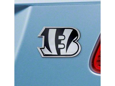 Cincinnati Bengals Emblem; Chrome (Universal; Some Adaptation May Be Required)