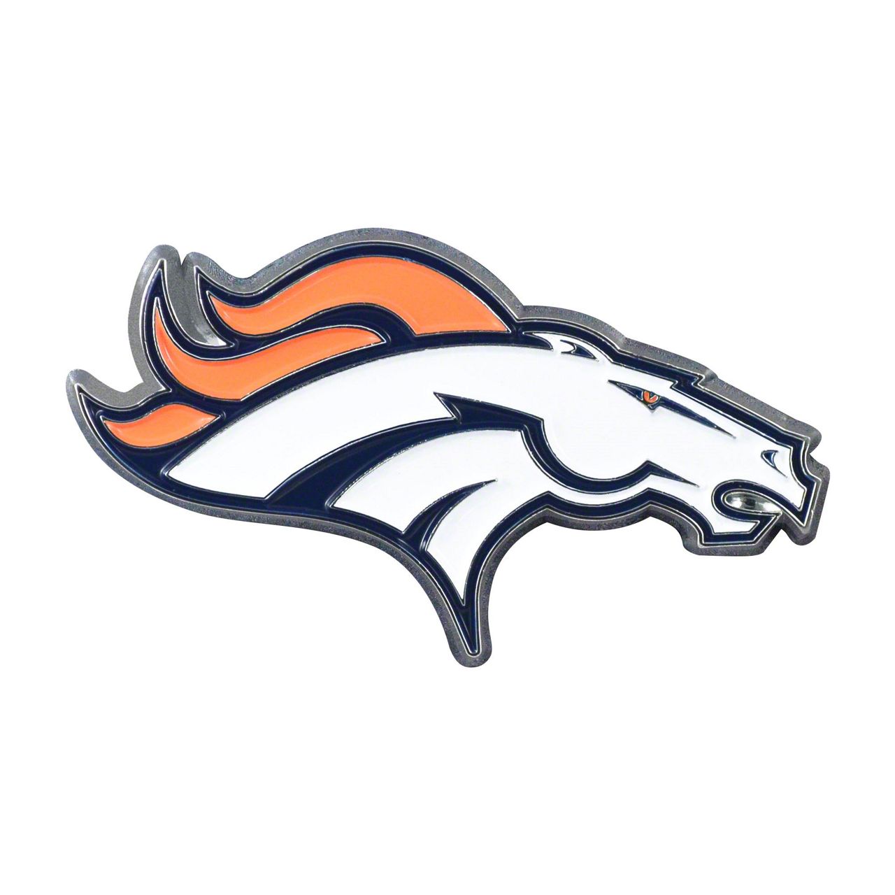Mustang Denver Broncos Emblem; Orange (Universal; Some Adaptation