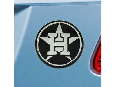 Houston Astros Emblem; Chrome (Universal; Some Adaptation May Be Required)