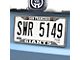 License Plate Frame with San Francisco Giants Logo; Black (Universal; Some Adaptation May Be Required)