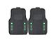 Molded Front Floor Mats with Boston Celtics Logo (Universal; Some Adaptation May Be Required)