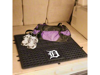 Molded Trunk Mat with Detroit Tigers Logo (Universal; Some Adaptation May Be Required)