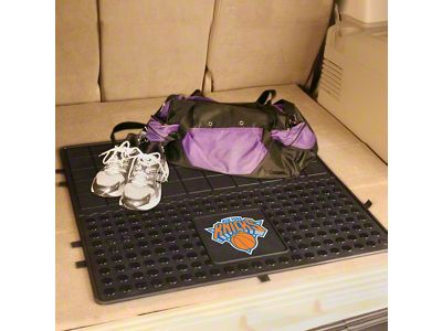 Molded Trunk Mat with New York Knicks Logo (Universal; Some Adaptation May Be Required)