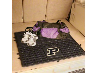 Molded Trunk Mat with Purdue University Logo (Universal; Some Adaptation May Be Required)