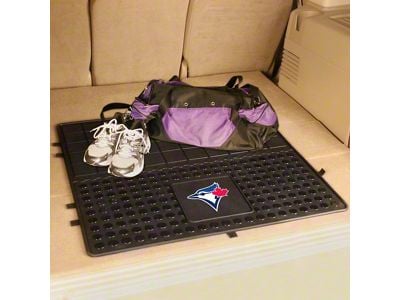Molded Trunk Mat with Toronto Blue Jays Logo (Universal; Some Adaptation May Be Required)