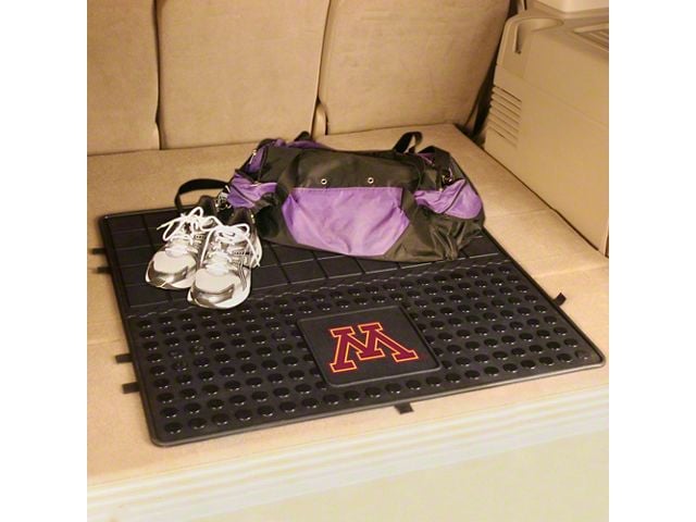 Molded Trunk Mat with University of Minnesota Logo (Universal; Some Adaptation May Be Required)