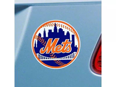 New York Mets Emblem; Orange (Universal; Some Adaptation May Be Required)