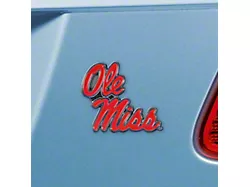 Ole Miss Emblem; Navy (Universal; Some Adaptation May Be Required)