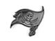 Tampa Bay Buccaneers Molded Emblem; Chrome (Universal; Some Adaptation May Be Required)