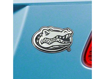 University of Florida Emblem; Chrome (Universal; Some Adaptation May Be Required)