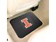 Utility Mat with University of Illinois Logo; Black (Universal; Some Adaptation May Be Required)