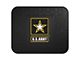 Utility Mat with U.S. Army Logo; Black (Universal; Some Adaptation May Be Required)