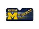 Windshield Sun Shade with University of Michigan Logo; Blue (Universal; Some Adaptation May Be Required)