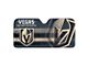 Windshield Sun Shade with Vegas Golden Knights Logo; Gold (Universal; Some Adaptation May Be Required)