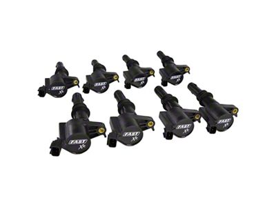 FAST XR Ignition Coils; Set of Eight (06-08 Mustang GT, Bullitt)