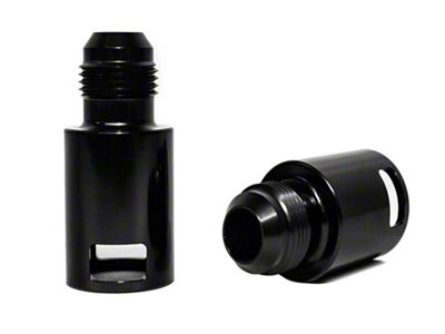 Fathouse Performance Heater Core Firewall AN Adapter Fitting; Single (15-25 Mustang)