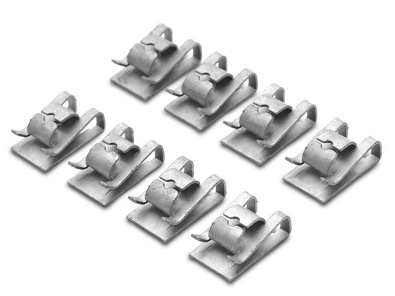 NOSR GM Body Fender Frame Grille Valance 1/4-20 Bolt U Clip Panel J Nut 10pcs E - Foto 6