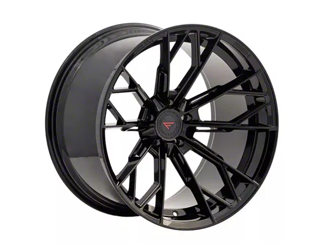 Ferrada Wheels F8-FR11 Obsidian Black Wheel; 20x10.5 (05-09 Mustang)