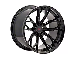 Ferrada Wheels F8-FR11 Obsidian Black Wheel; 20x10.5 (05-09 Mustang)