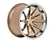 Ferrada Wheels CM2 Brushed Cobre with Chrome Lip Wheel; 20x9 (06-10 RWD Charger)