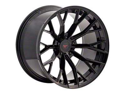 Ferrada Wheels F8-FR9 Obsidian Black Wheel; 20x10 (06-10 RWD Charger)