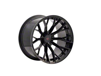 Ferrada Wheels F8-FR9 Obsidian Black Wheel; 20x9 (06-10 RWD Charger)