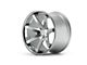 Ferrada Wheels FR1 Machine Silver with Chrome Lip Wheel; 20x9 (06-10 RWD Charger)