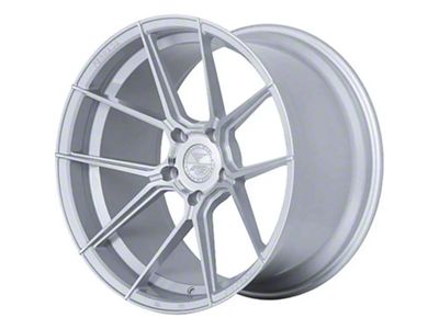 Ferrada Wheels F8-FR8 Machine Silver Wheel; 20x10; 25mm Offset (10-15 Camaro)