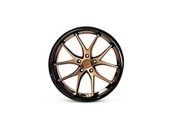 Ferrada Wheels FR2 Matte Black with Gloss Black Lip Wheel; 19x8.5 (10-15 Camaro, Excluding ZL1)