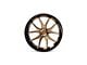 Ferrada Wheels FR2 Matte Black with Gloss Black Lip Wheel; 19x8.5 (10-15 Camaro, Excluding ZL1)