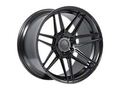 Ferrada Wheels FR6 Matte Black Wheel; Rear Only; 20x10.5; 40mm Offset (10-15 Camaro, Excluding Z/28 & ZL1)
