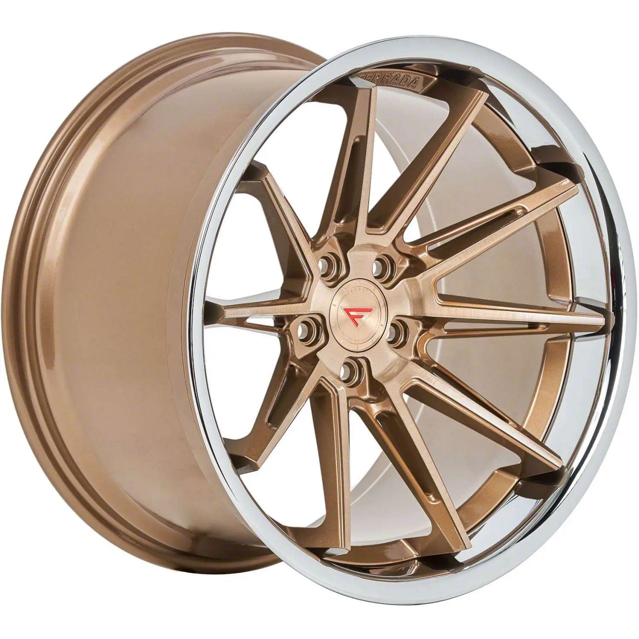 【​限​定​販​売​】 Brushed CM2 Mustang Wheels Ferrada Cobre Lip Chrome with トリートメント