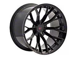 Ferrada Wheels F8-FR9 Obsidian Black Wheel; 20x10.5 (10-14 Mustang)