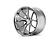 Ferrada Wheels FR2 Machine Silver with Chrome Lip Wheel; 19x9.5 (10-14 Mustang)